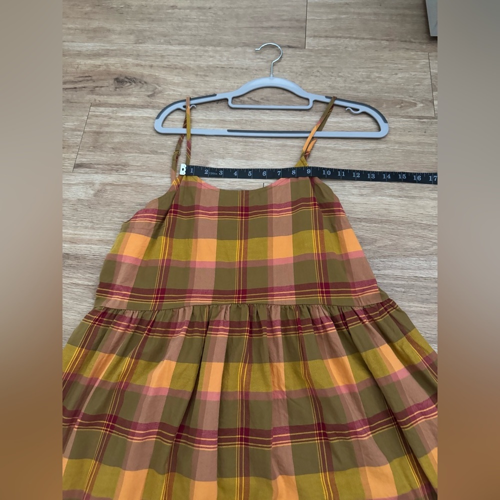 Madewell Plaid Babydoll Cami Dress - Picture 5 of 8